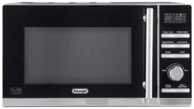 De'Longhi Standard Microwave P80ZVA - Stainless Steel.